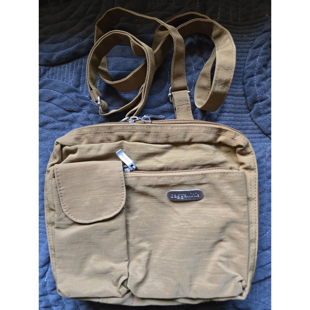 Baggallini Convertible Mushroom Belt Bag Crossbody Multi-Compartment